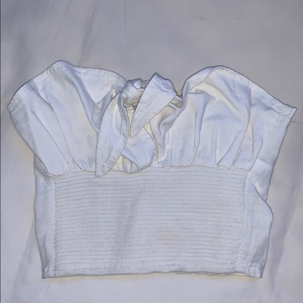 Brandy Melville tube top with knot. Size small.